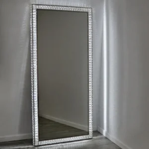 LED lighted salon mirrors full length