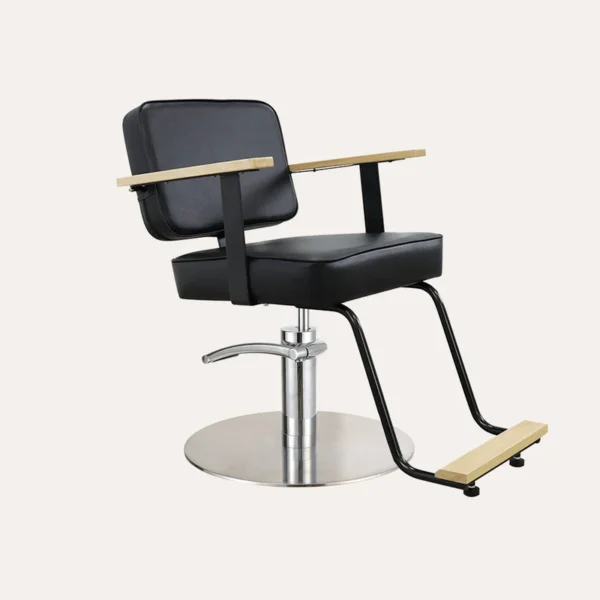 black hair salon chairs