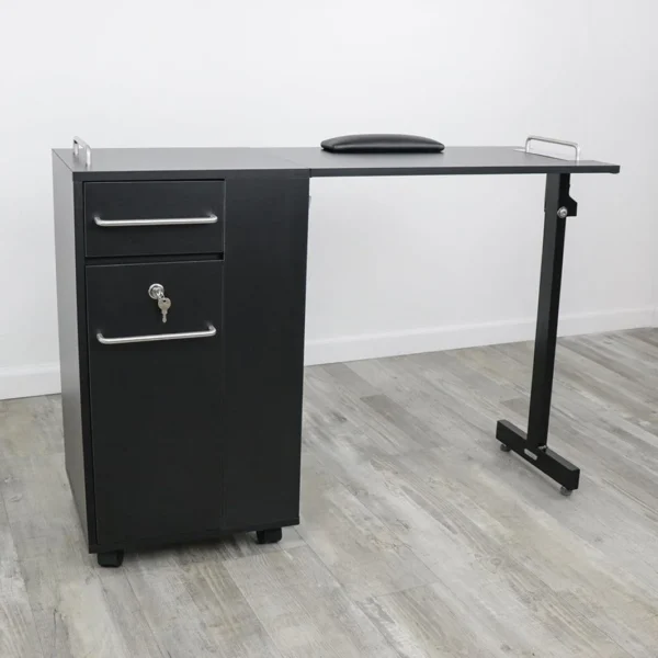 black manicure table