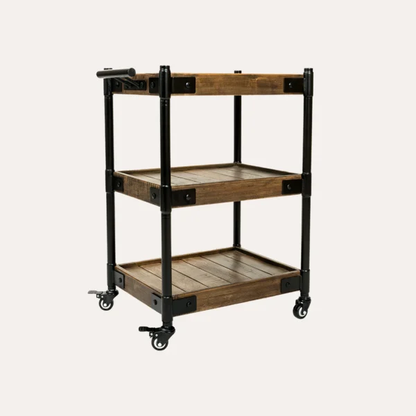 beauty salon rolling trolley cart