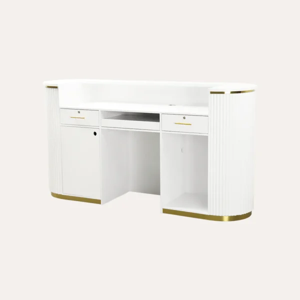 hair salon reception desk