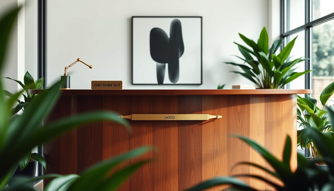 reception desk for beauty salon​