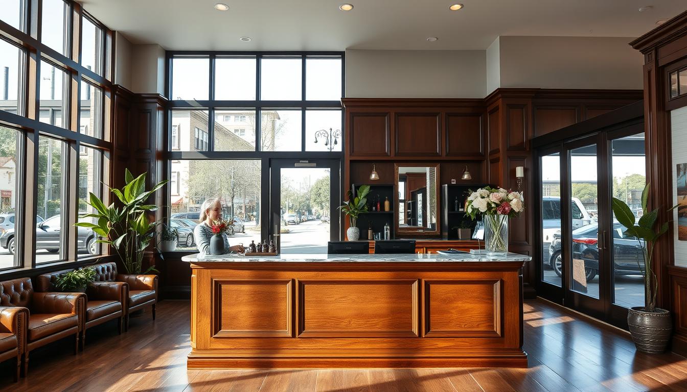 salon reception desk​